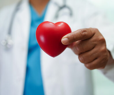 Female Doctor Giving Information On Womens Heart Health